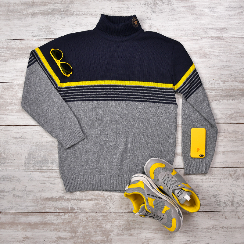 پلیور بافت مردانه مدل Badram