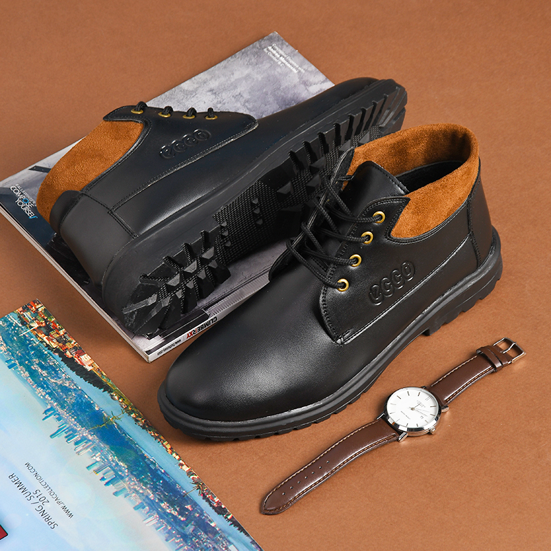 کفش ساقدارمردانه مشکی مدلBrand