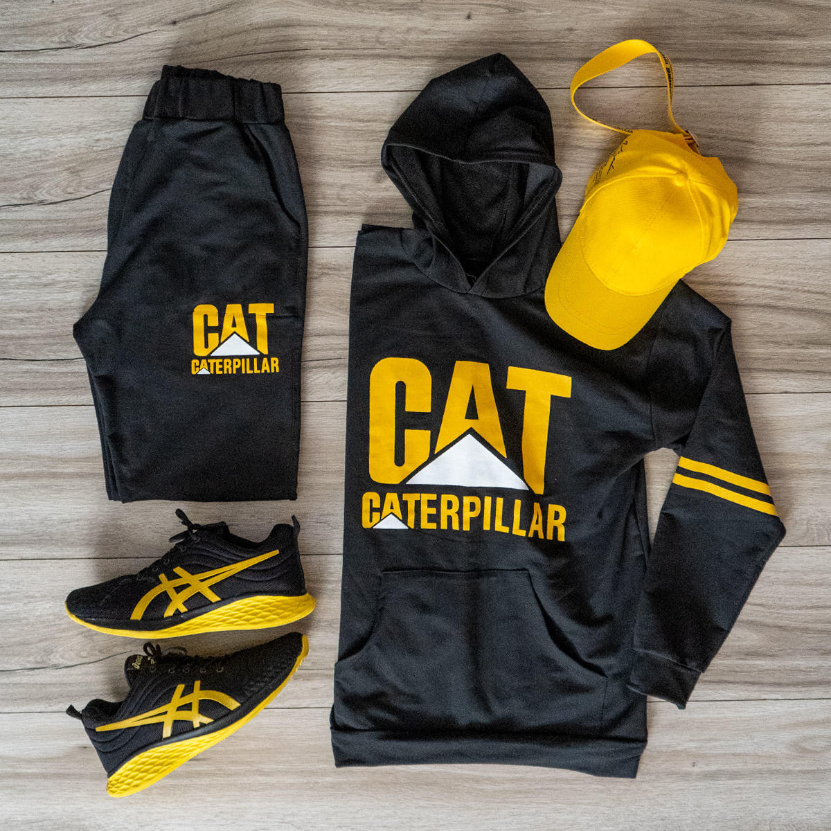 ست سوئیشرت شلوار مردانه CAT مدل Herbert