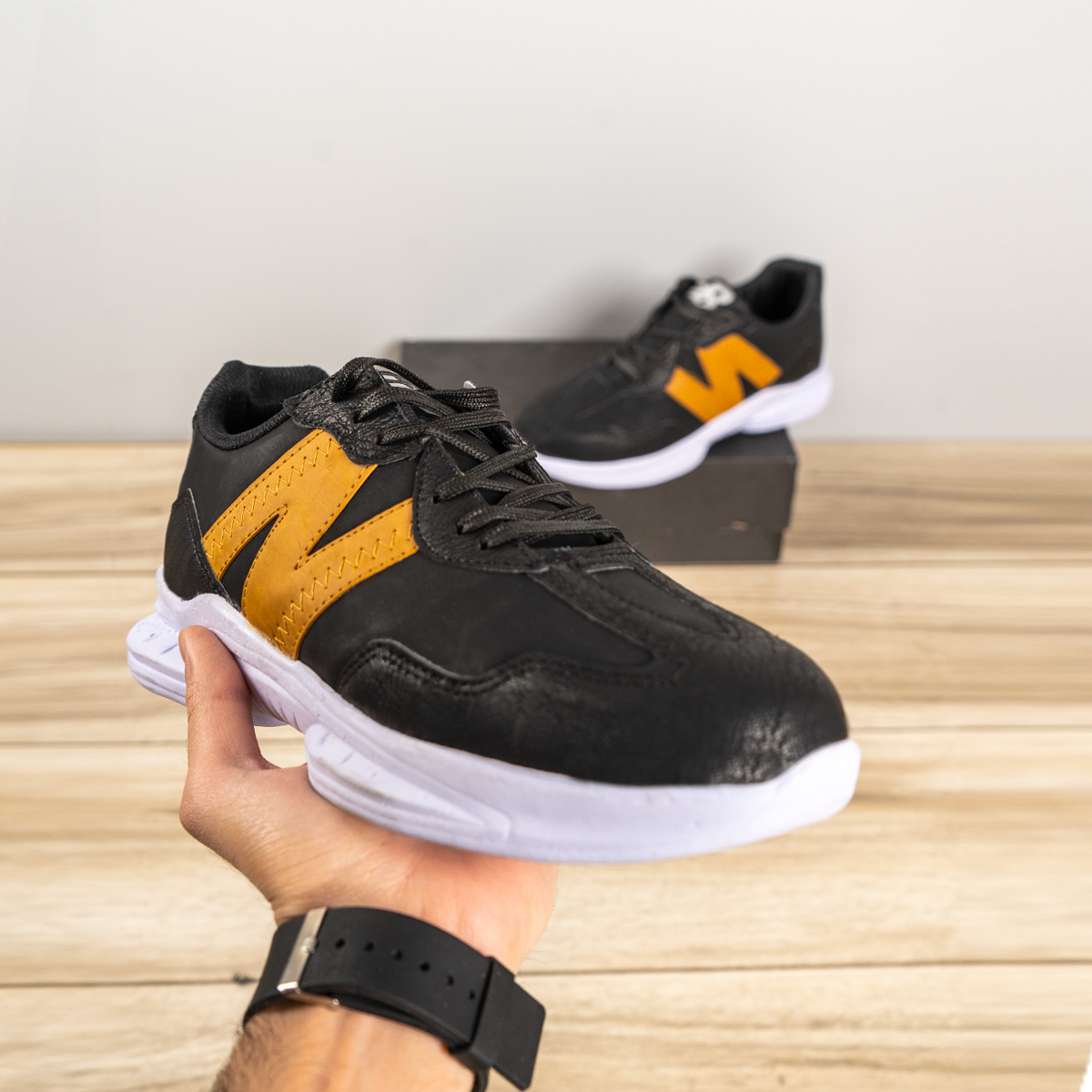 کفش مردانه مشکی مدل Romik