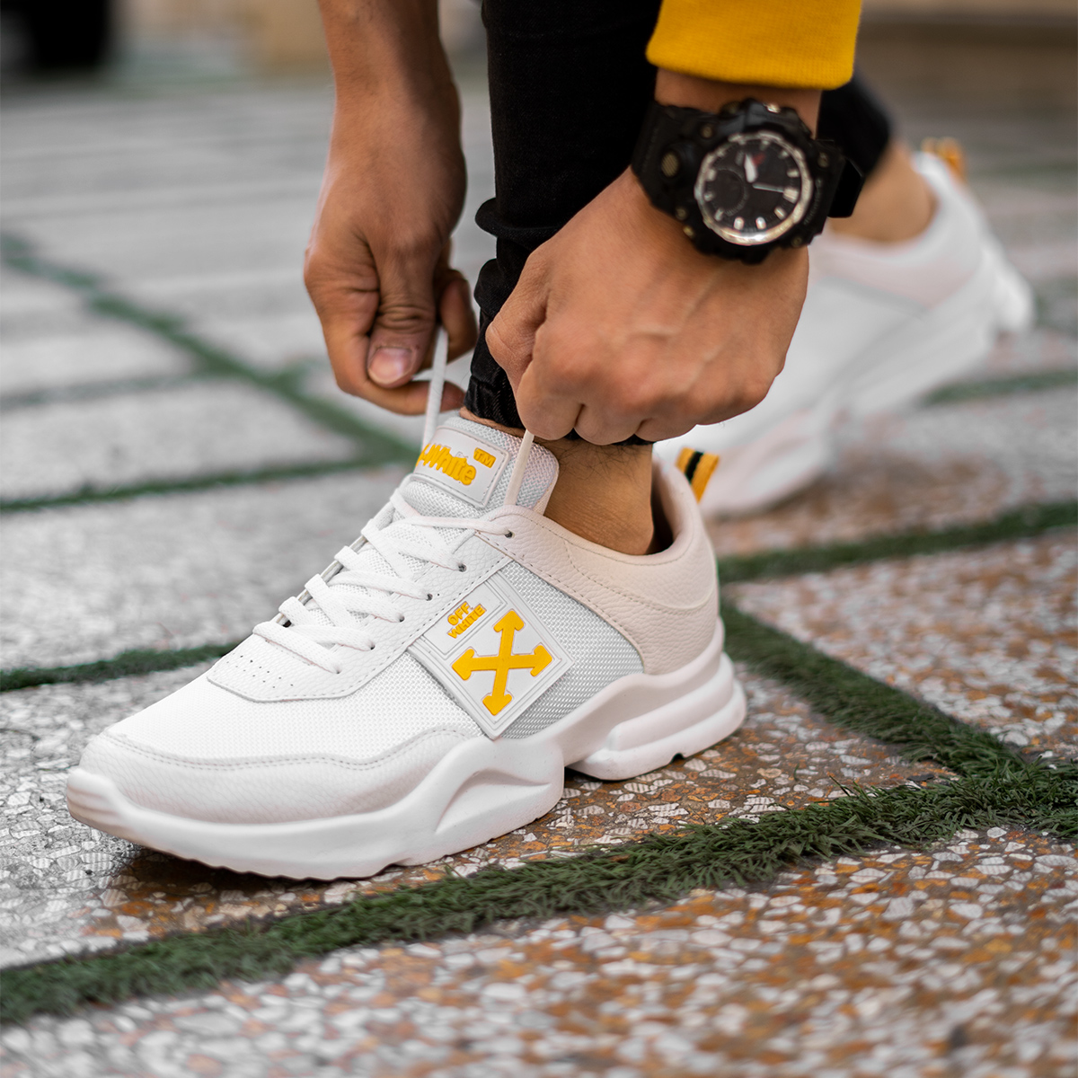 کفش ورزشی مردانه اف وایت سفیدمدلNamit