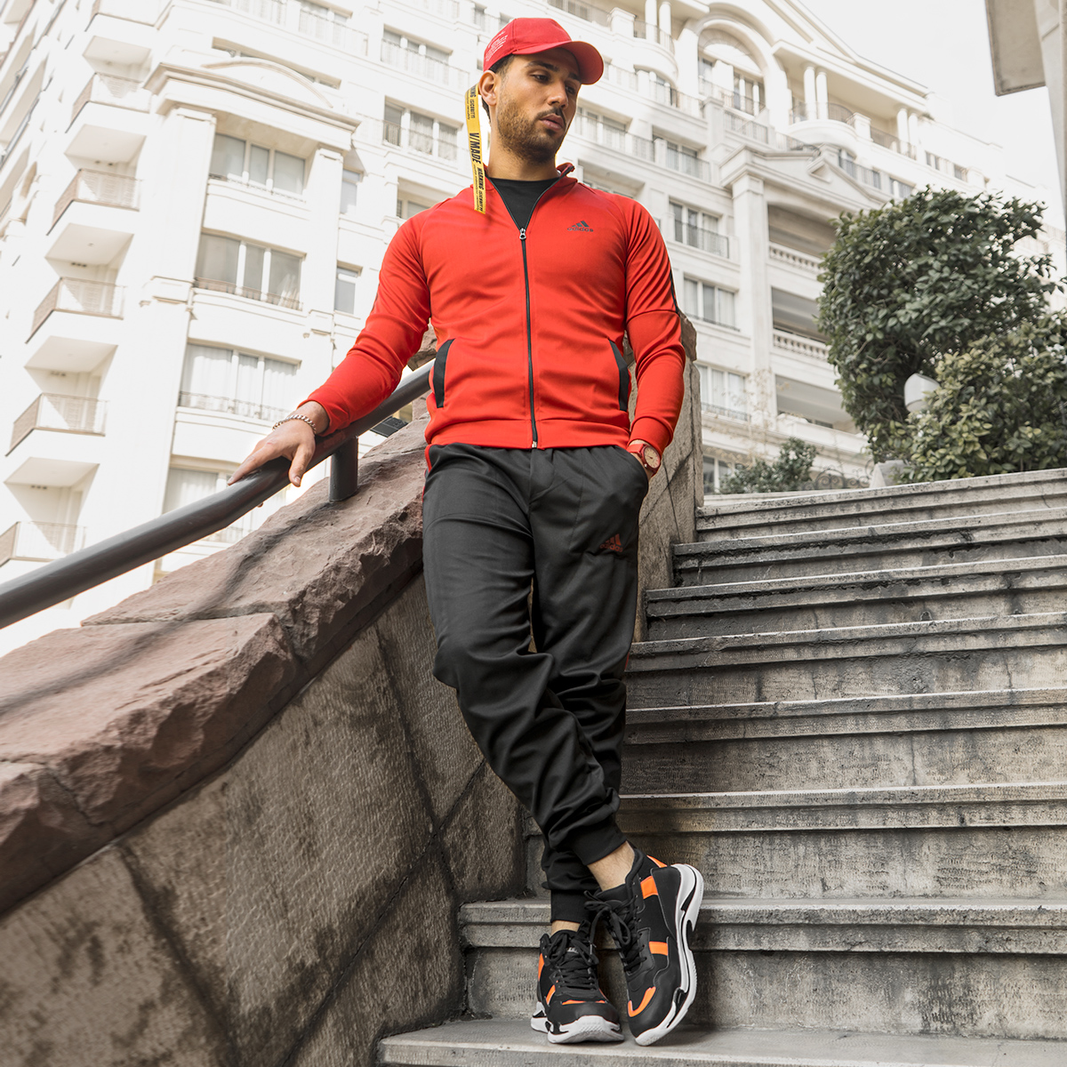 ست سوئيشرت شلوار adidas مردانه مدل Vayan