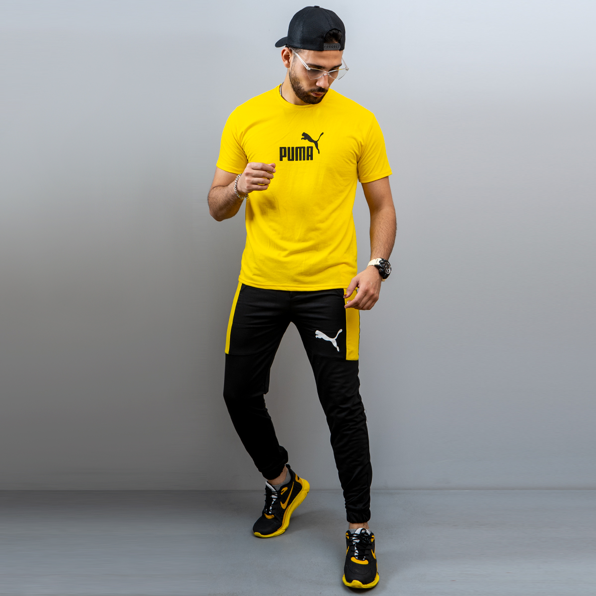 ست تیشرت شلوار PUMA مردانه مدل RIDAR