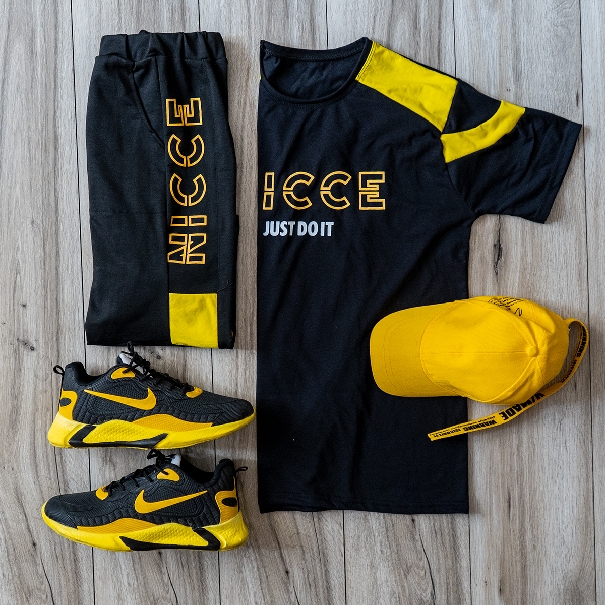 ست تیشرت شلوار NICCE مردانه مدل Edvin