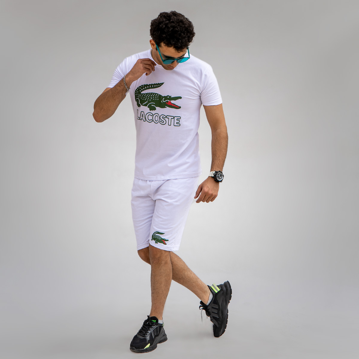 ست تيشرت شلوارك LAGOSTE مدل Jasper