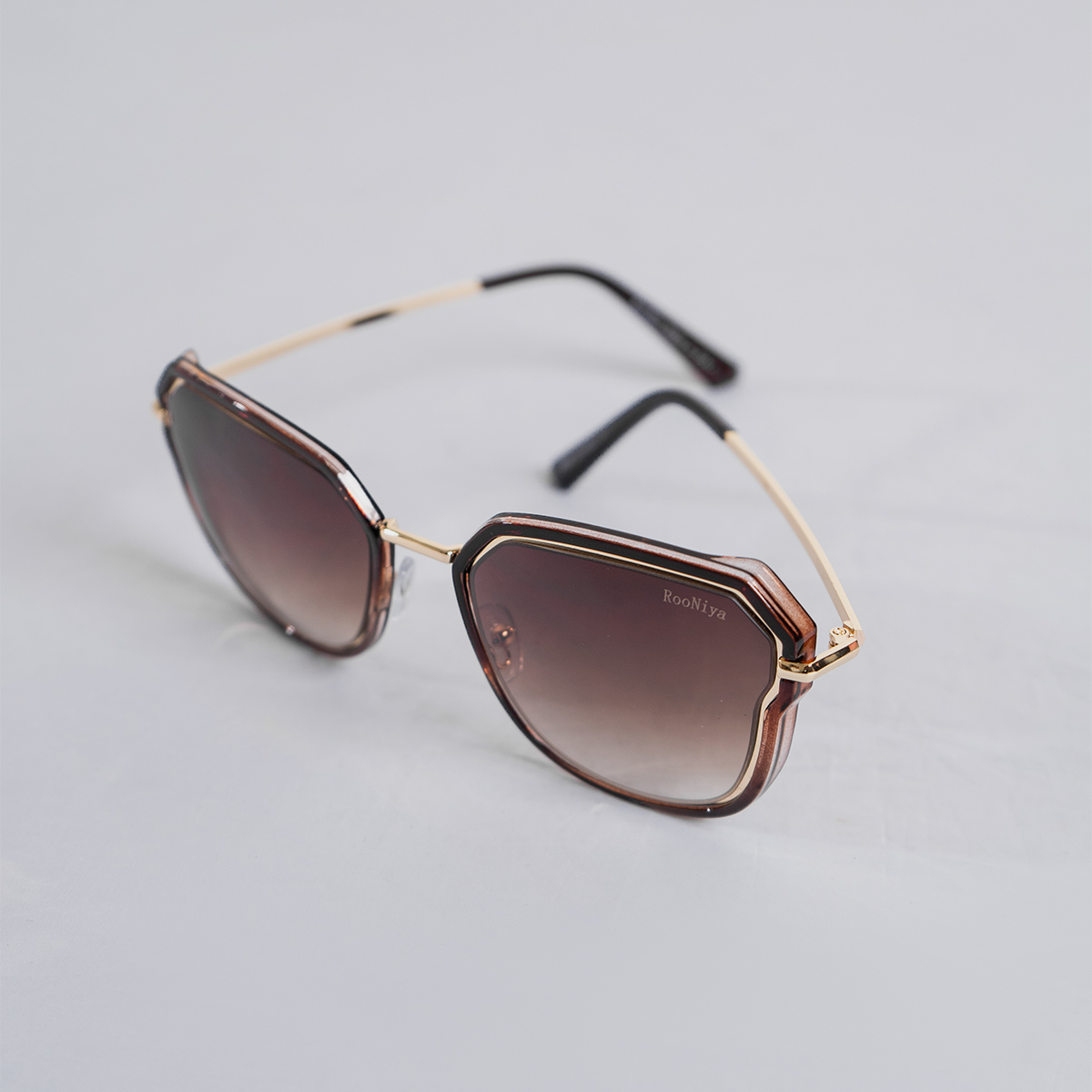 عينك آفتابي زنانه قهوه اي  Rooniya مدل Gita