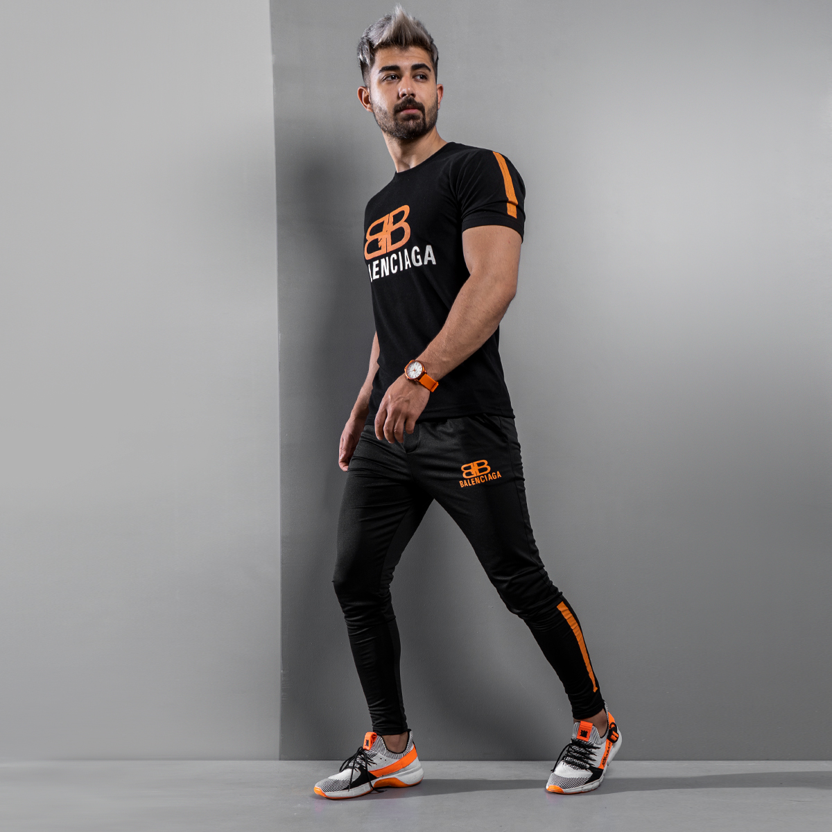 ست تیشرت شلوار Balenciaga مردانه مدل Plank