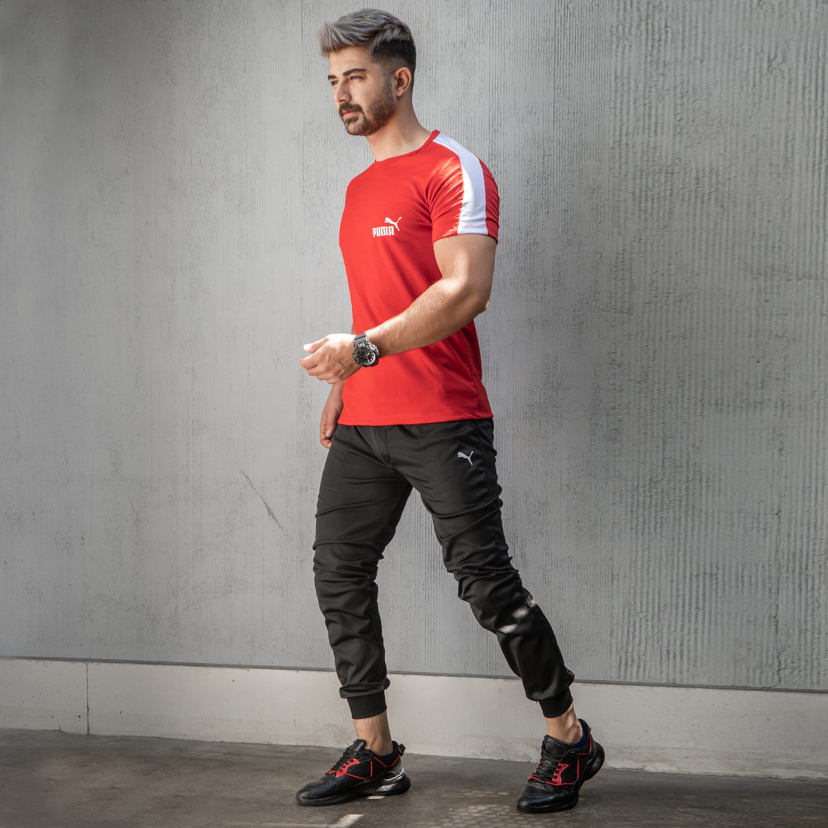 ست تیشرت شلوارPuma مردانه مدل Sarad