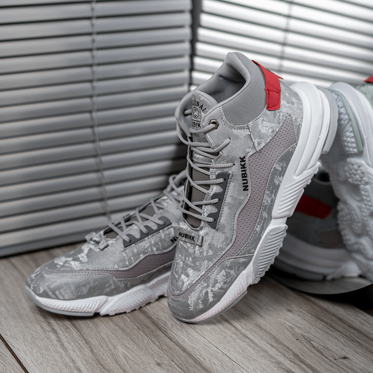 کفش ورزشی مردانه نوبیک طوسی مدل Horam