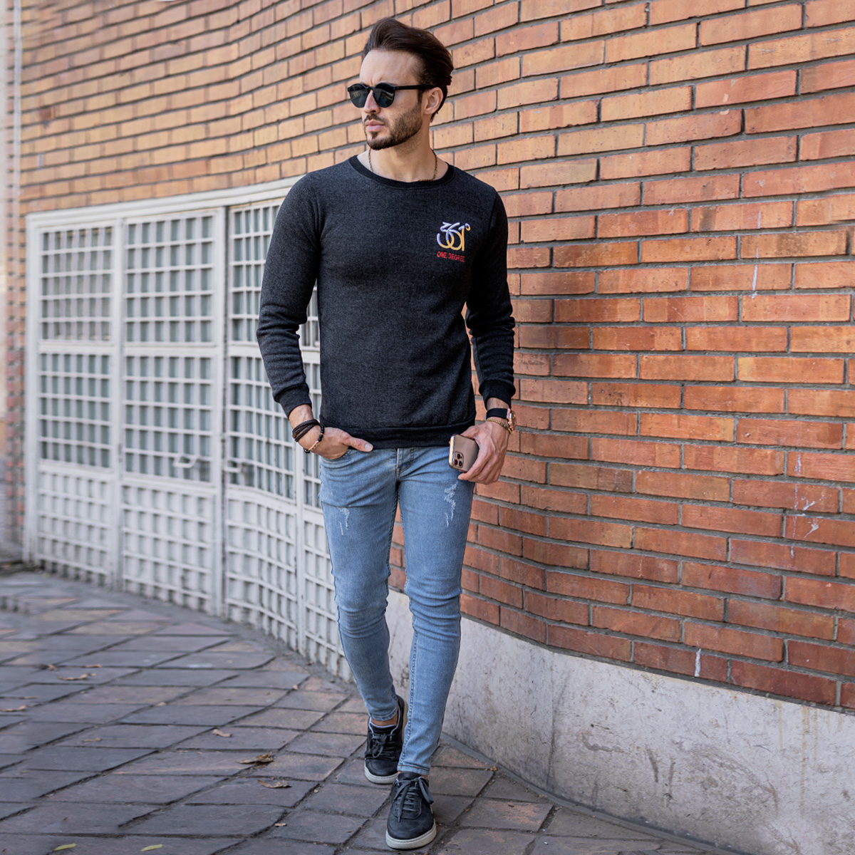 دورس 361 Degrees مردانه ذغالی مدل Baban