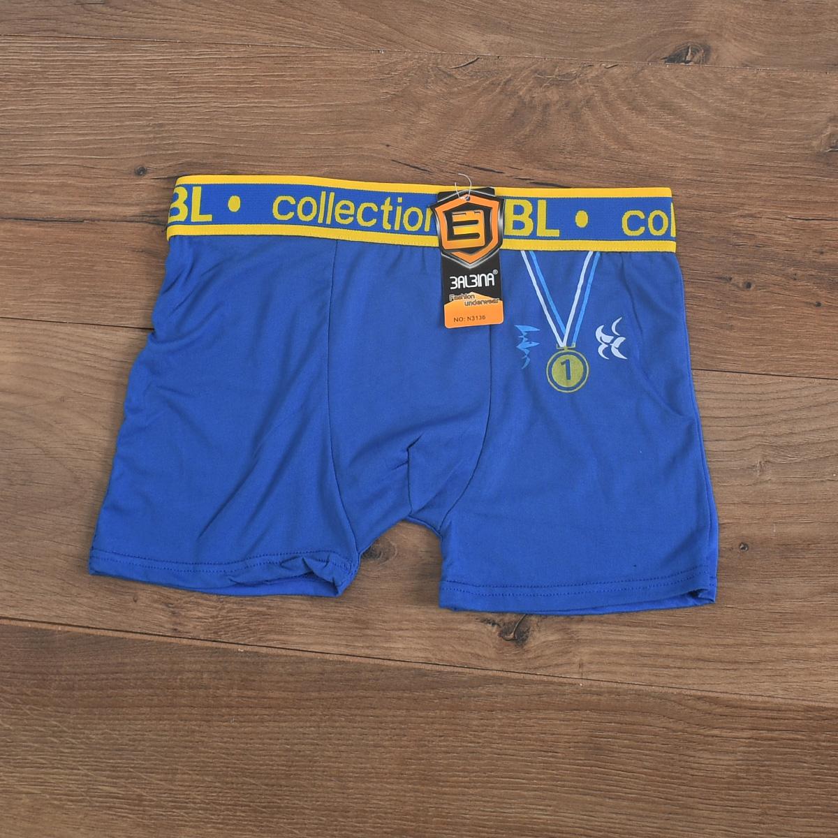 شورت نیم پا آبی(T) مدل N313(T)