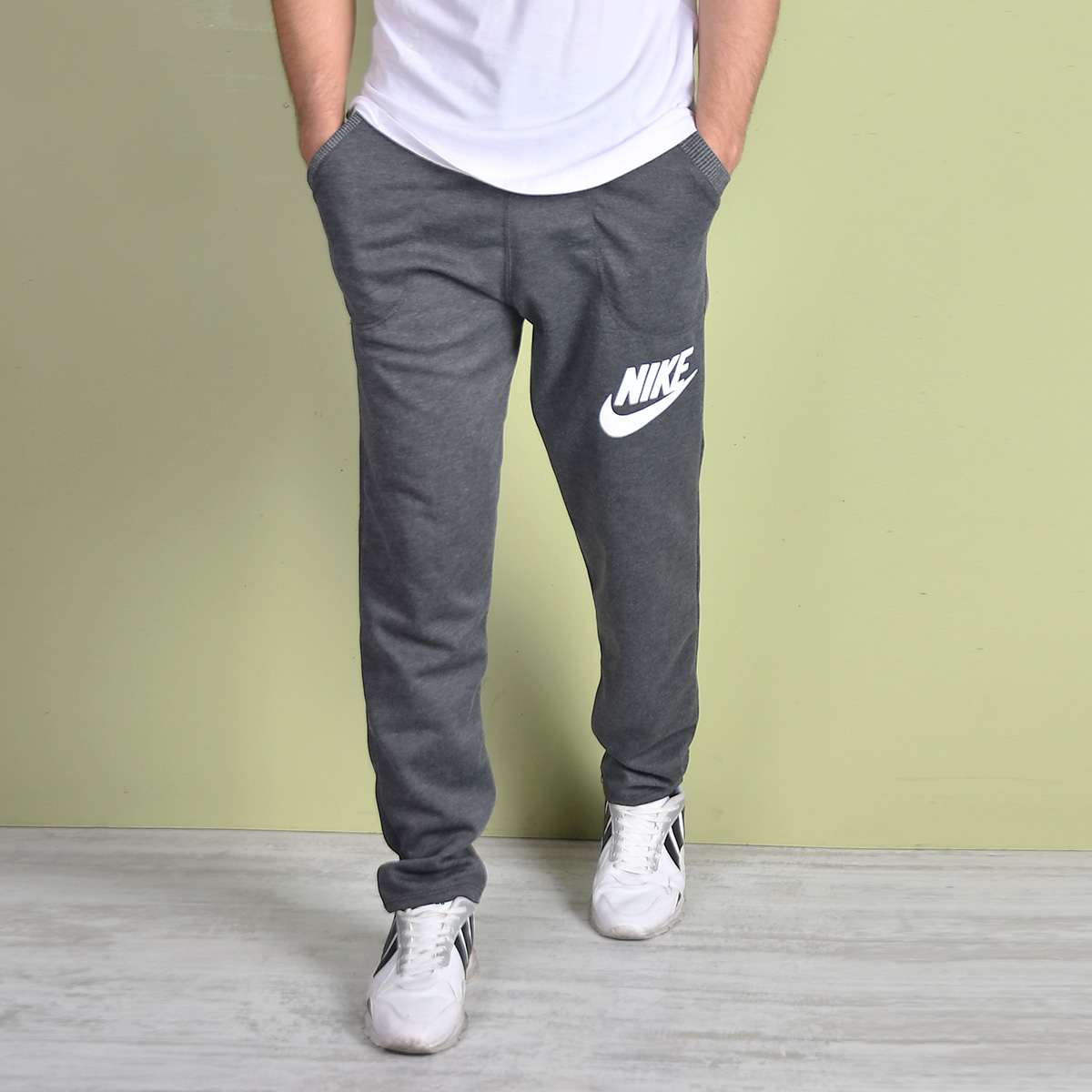 شلوار اسلش مردانه(T) نایک طوسی مدل MP60