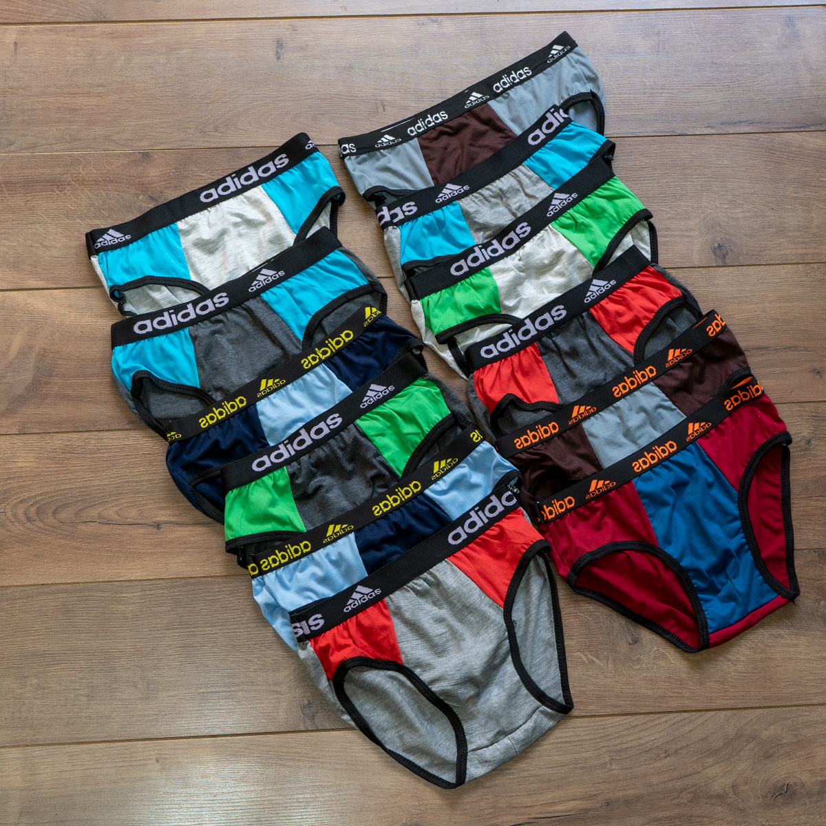 شورت مردانه طوسی وسط قهوه ای مدل alfa