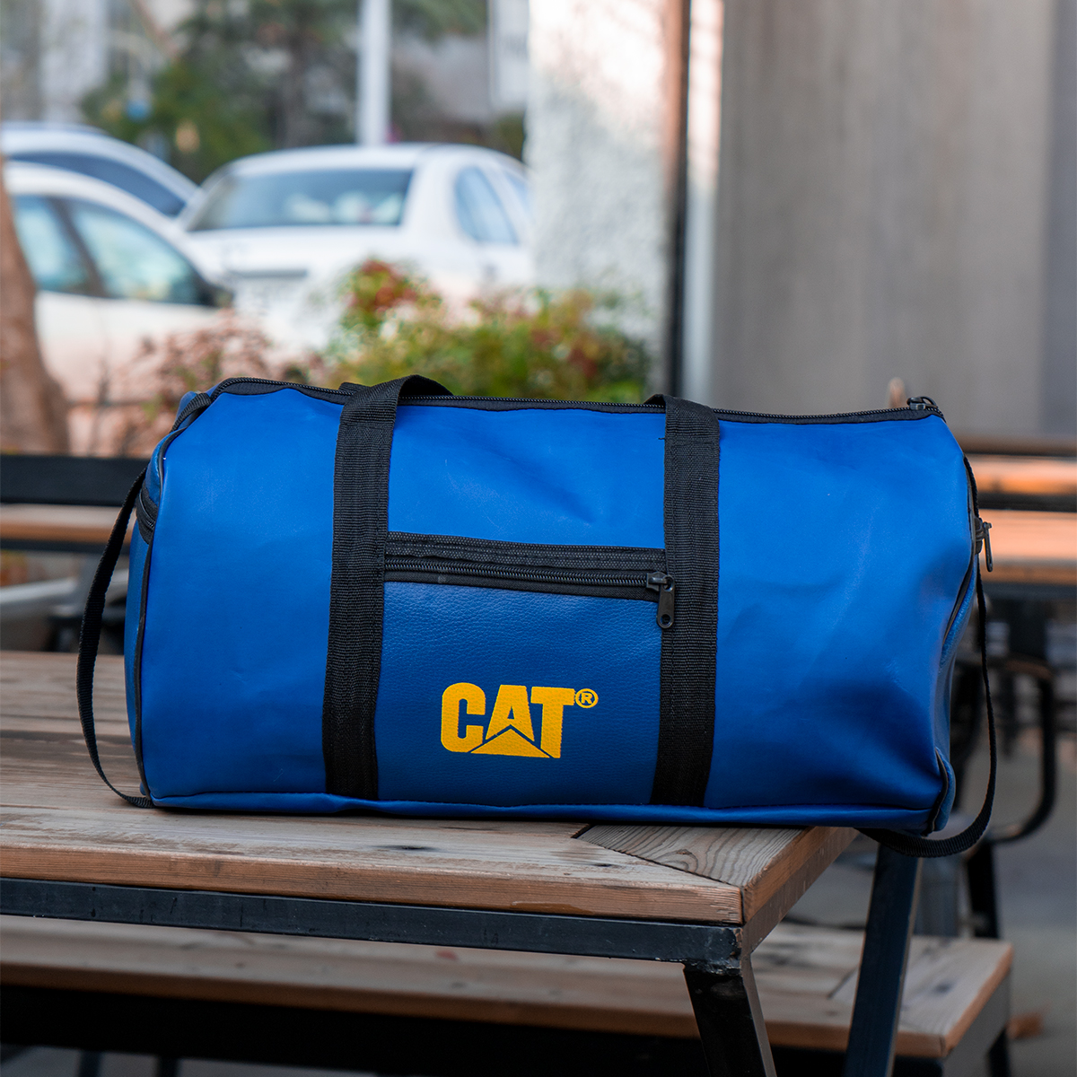 ساک ورزشی Cat آبی مدل Pilar