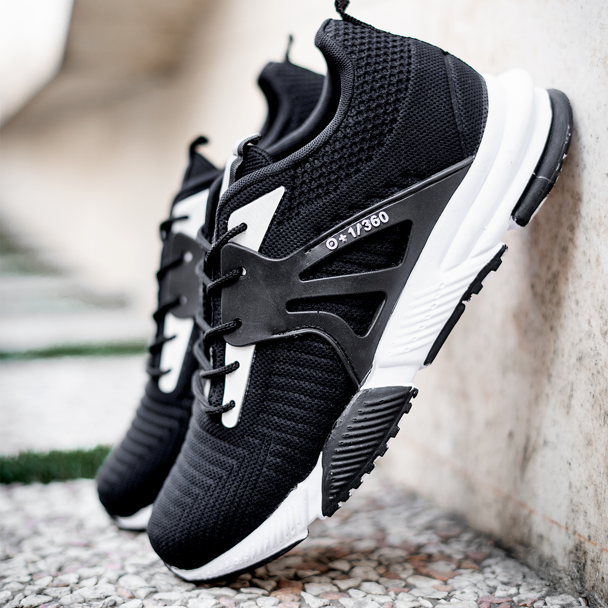 کفش ورزشی مردانه مشکی مدل Shervin