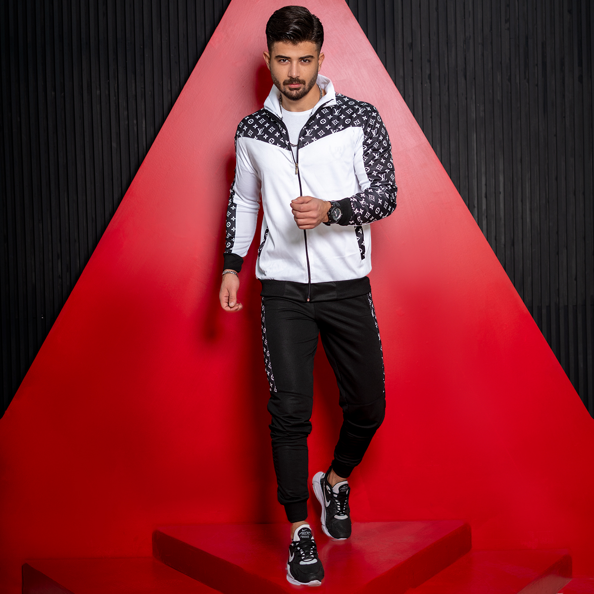 ست سوییشرت شلوار مردانه مدلLV