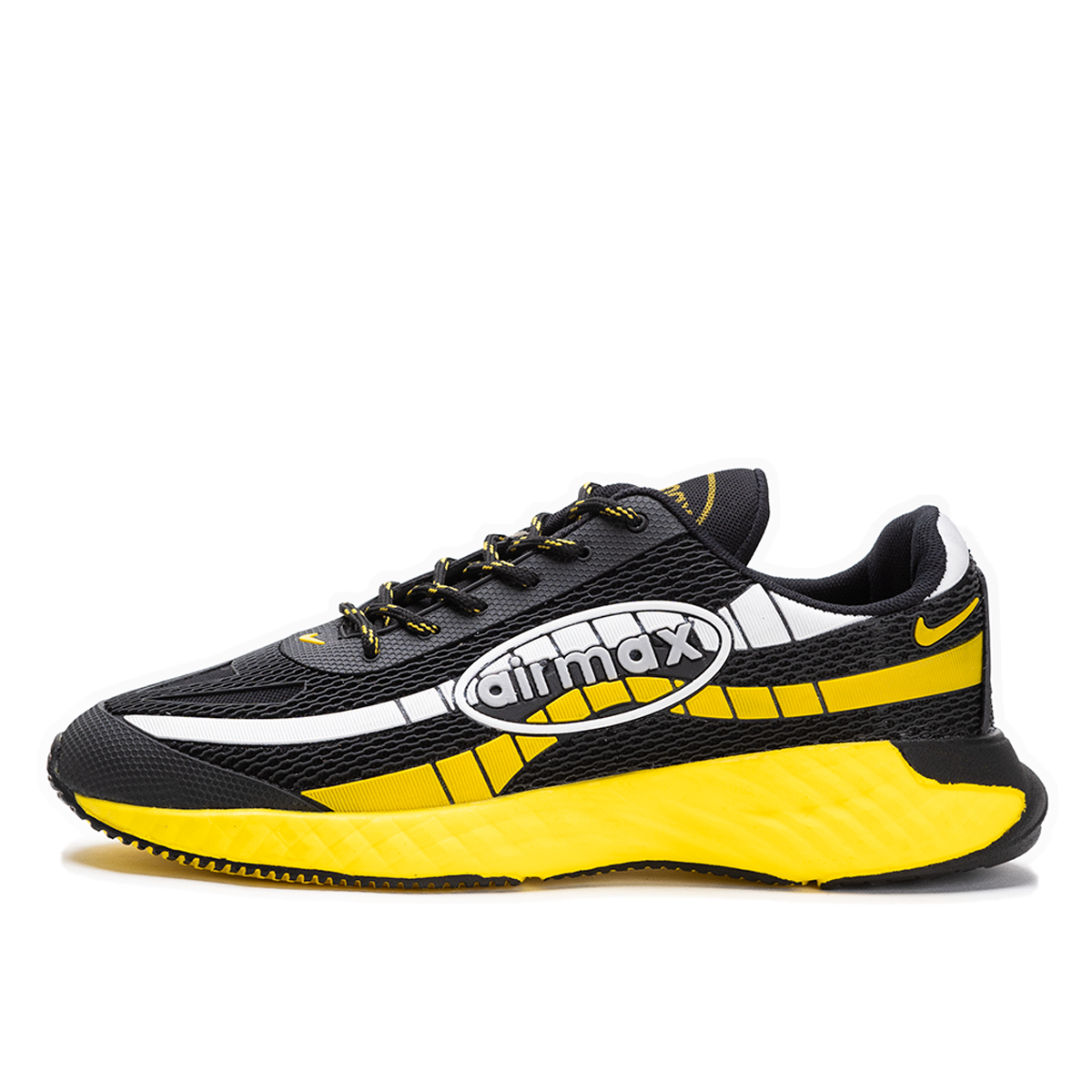 کفش ورزشی مشکی زرد مردانه مدل Airmax