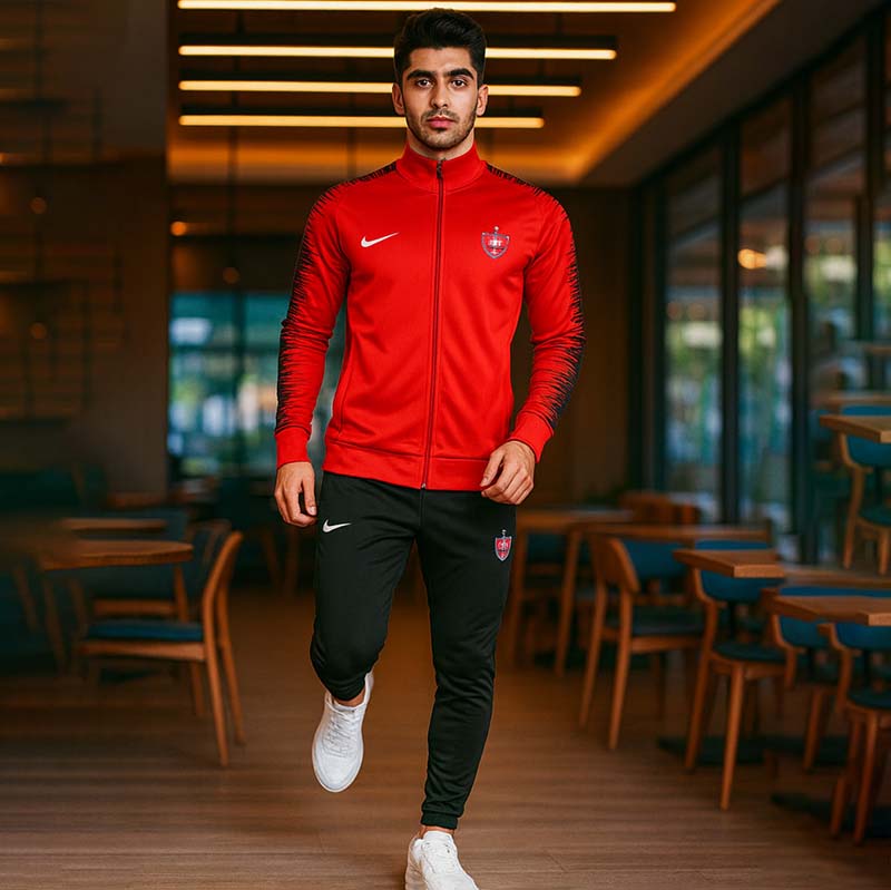 ست سوییشرت شلوار پرسپولیس مردانه مدلJ92