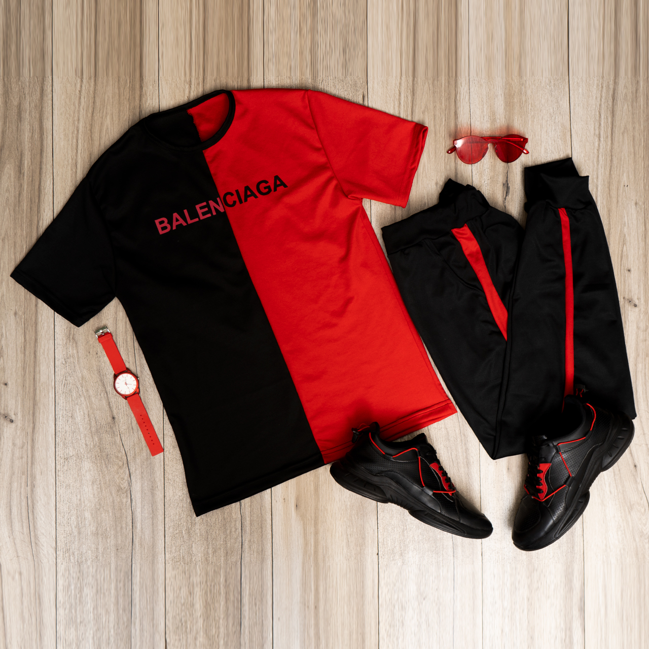 ست تیشرت شلوار مردانه مدل Baloon