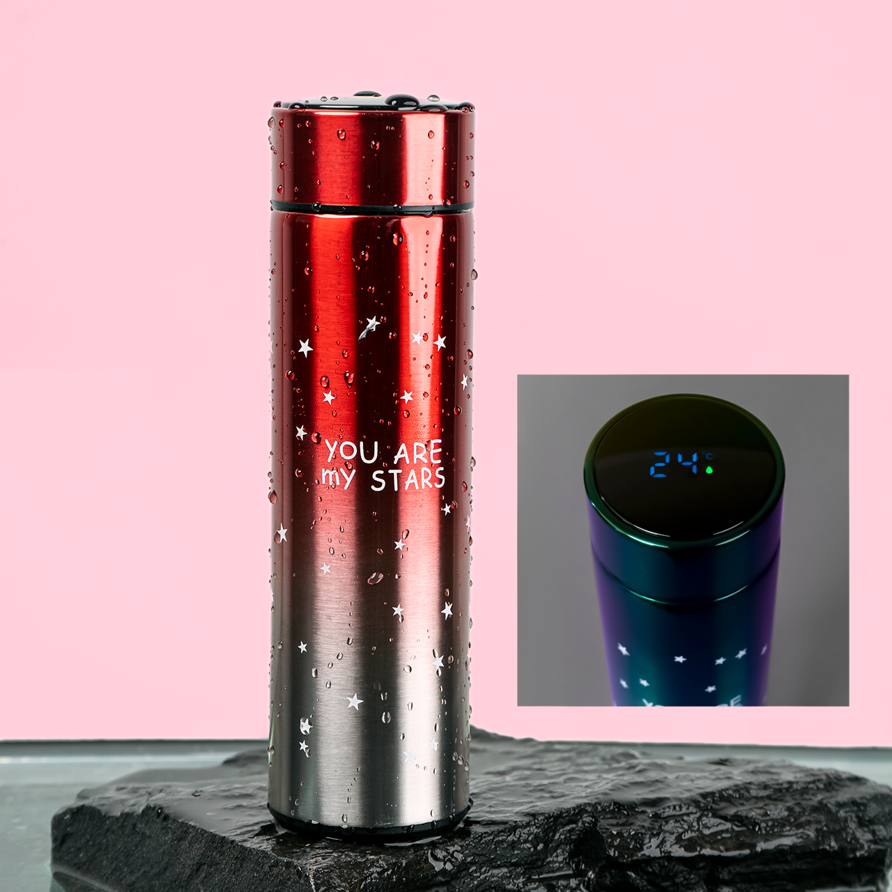 فلاسک تایمر دار طرح ستاره مدل S61