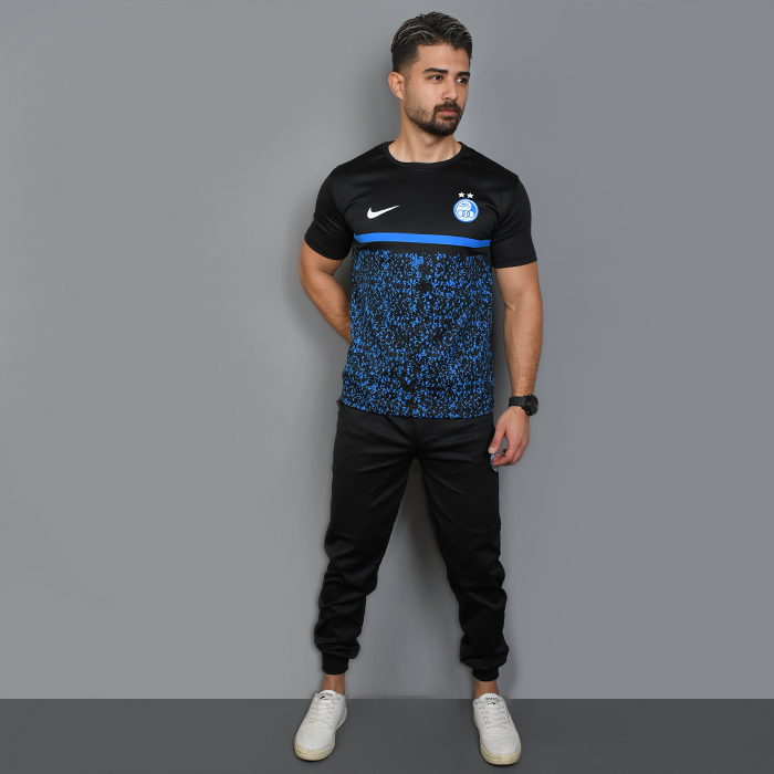 ست تیشرت شلوار مردانه استقلال مدلE52