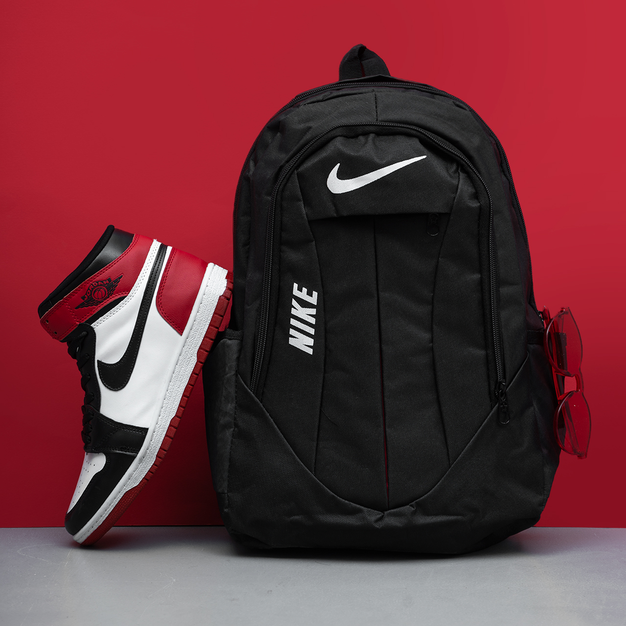 کوله پشتی مشکی Nike مدل Saron