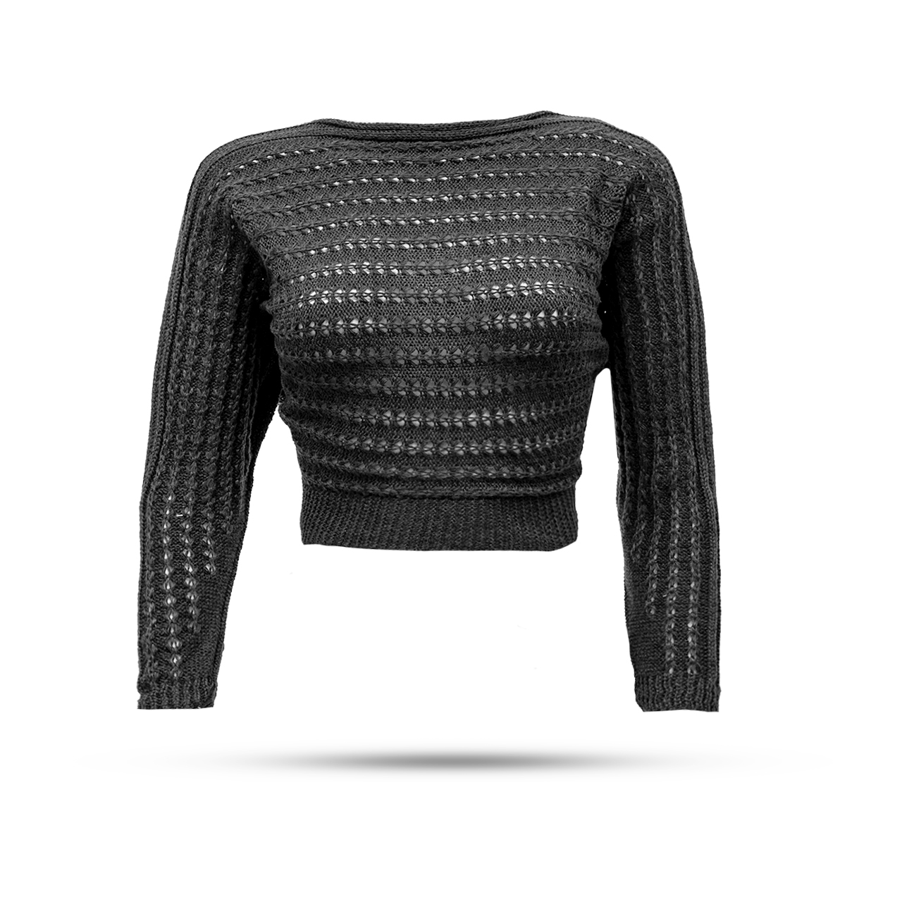 نیم تنه دخترانه ذغالی مدل Bita