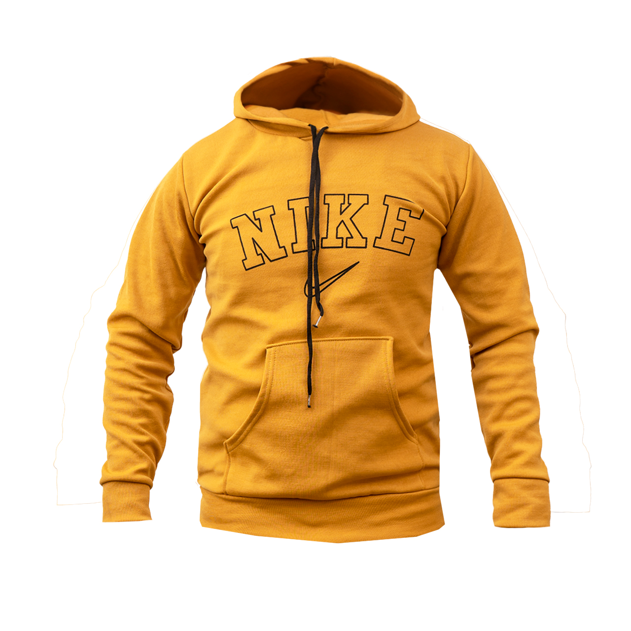 هودی مردانه نایک زرد مدل TEMPA