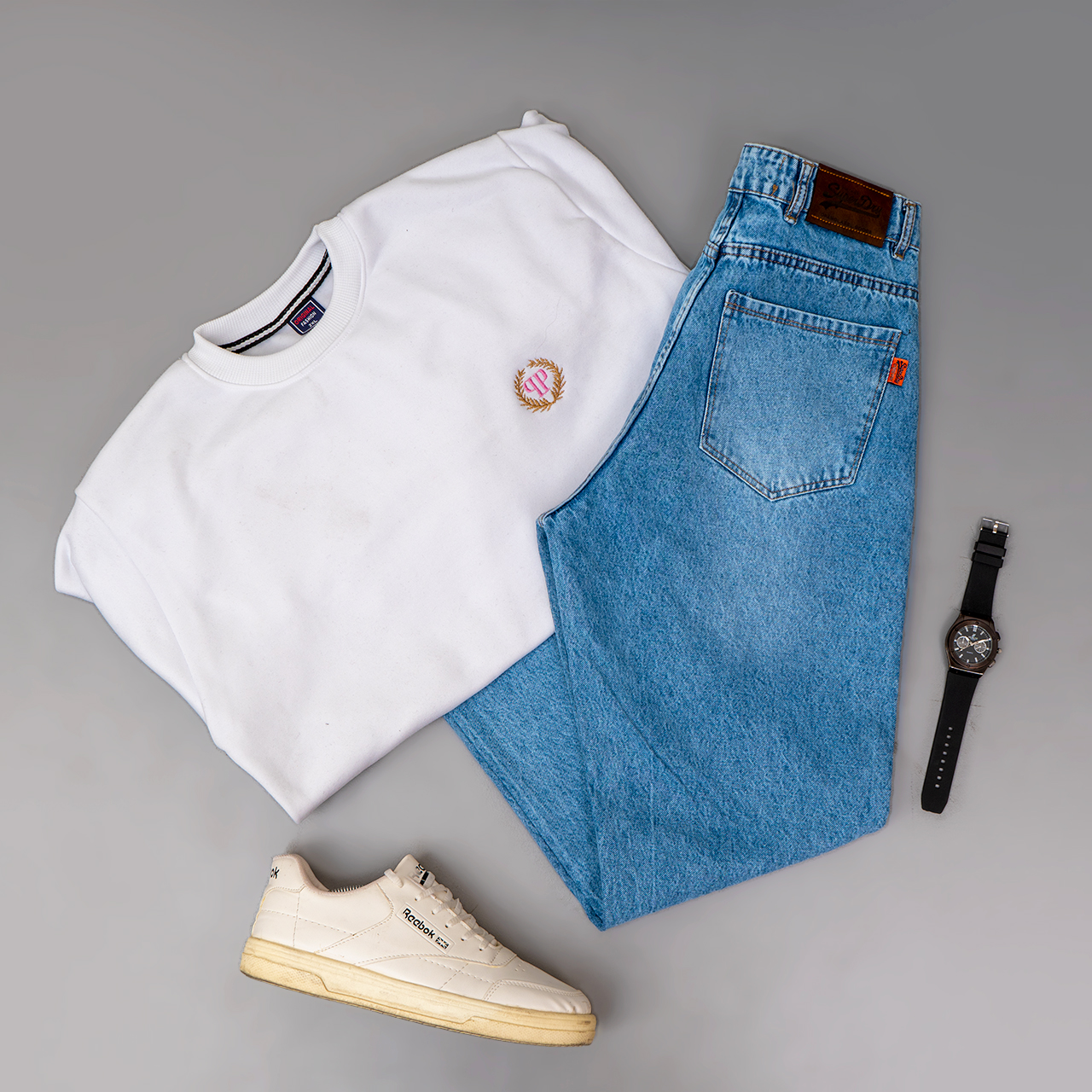 شلوار جین آبی مردانه مدل ABTIN