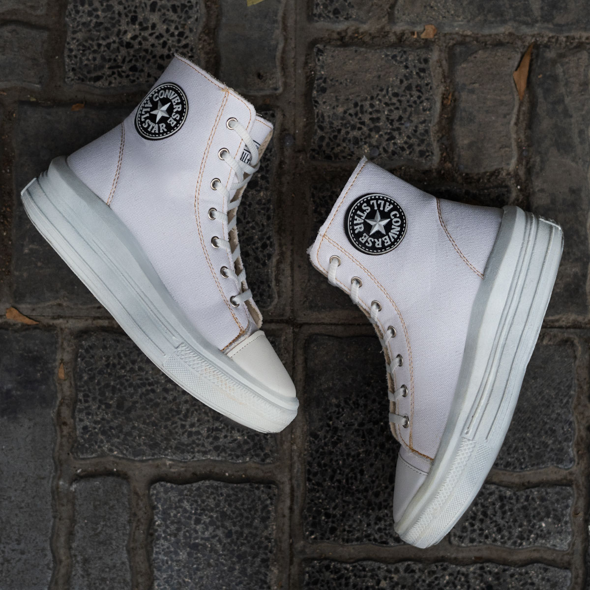 کفش ورزشی ساقدار سفید All Star زنانه مدل Vensa