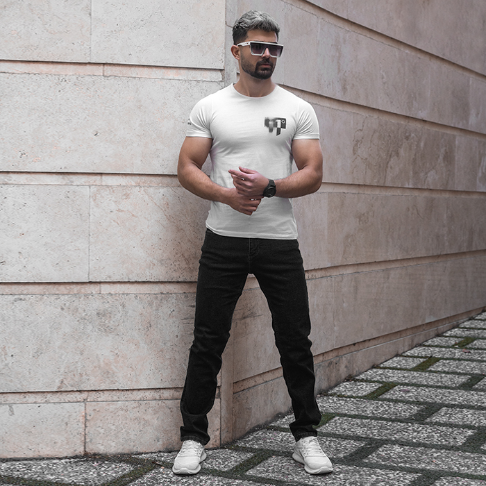 شلوار جین ذغالی مردانه مدل syavash