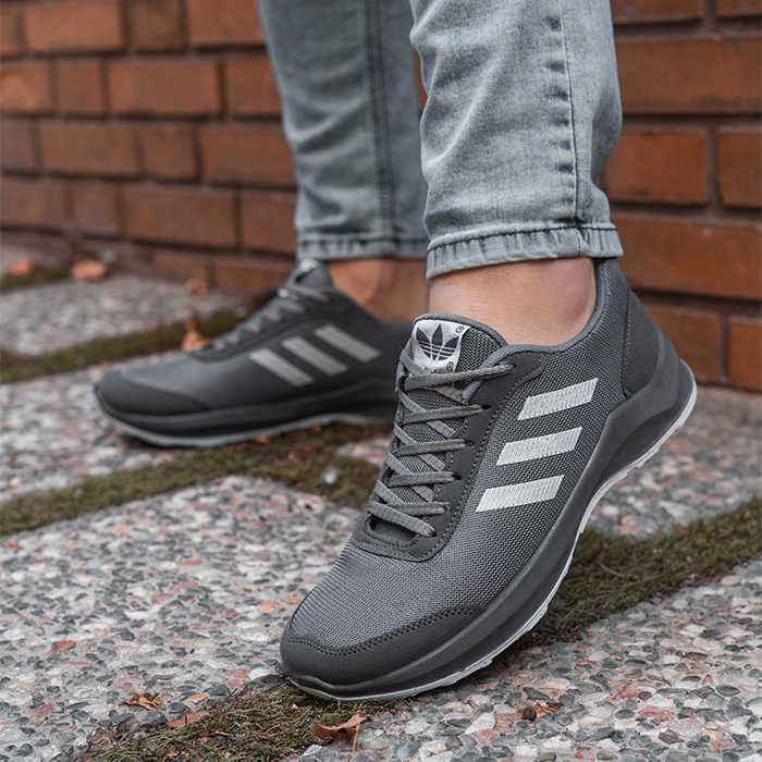کفش ورزشی Adidas مردانه طوسی مدل Matikan
