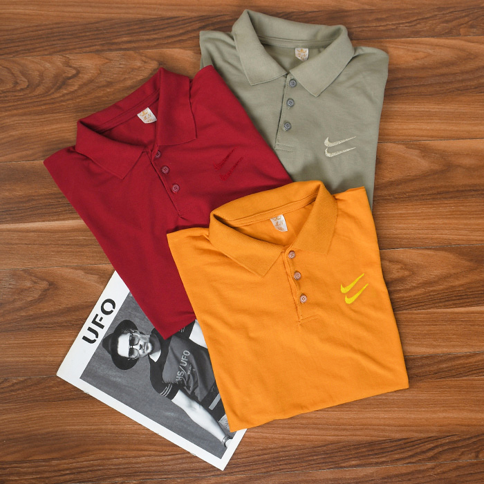 تیشرت مردانه نایک خردلی مدل LOMA