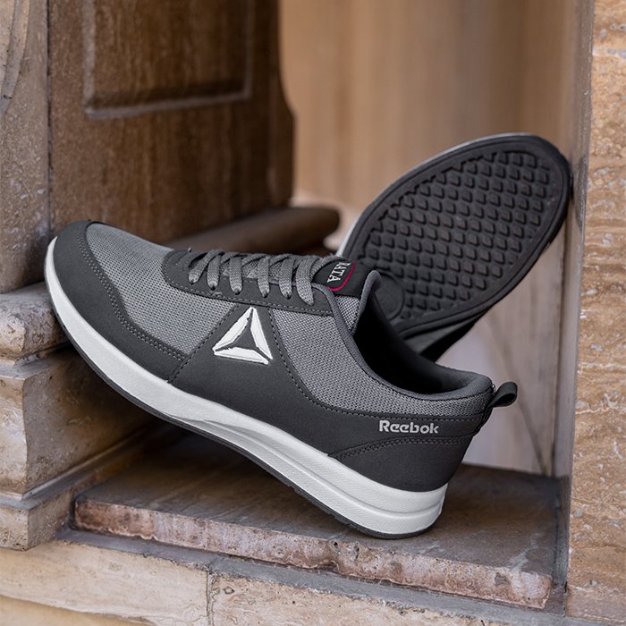 کفش ورزشی مردانه ریبوک طوسی مدل Arsha