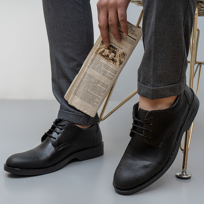 کفش رسمی مردانه مشکی مدل Maron