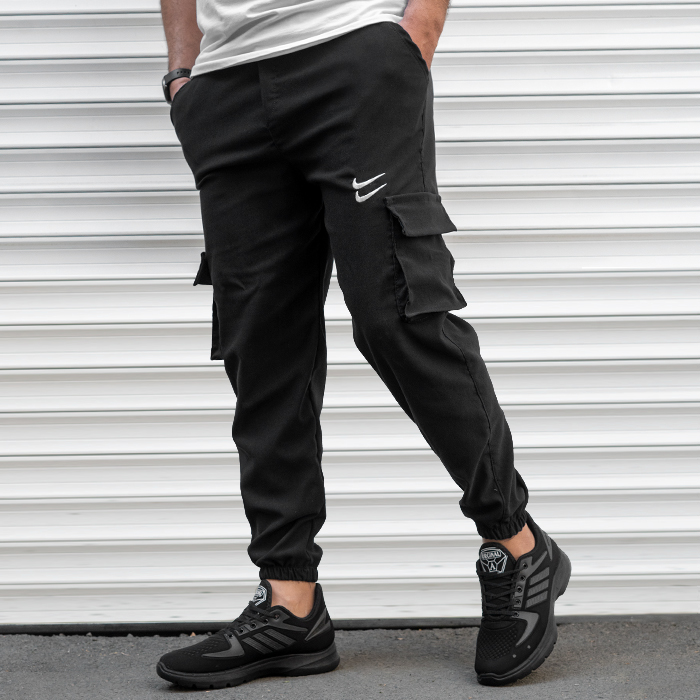 شلوار اسلش دو نایک مشکی مردانه مدل 2Nike