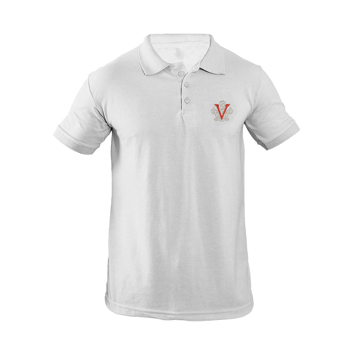 تیشرت V سفید مردانه مدل Sadra