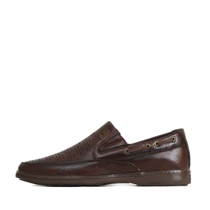 کفش کالج مردانه قهوه ای مدل Ariano