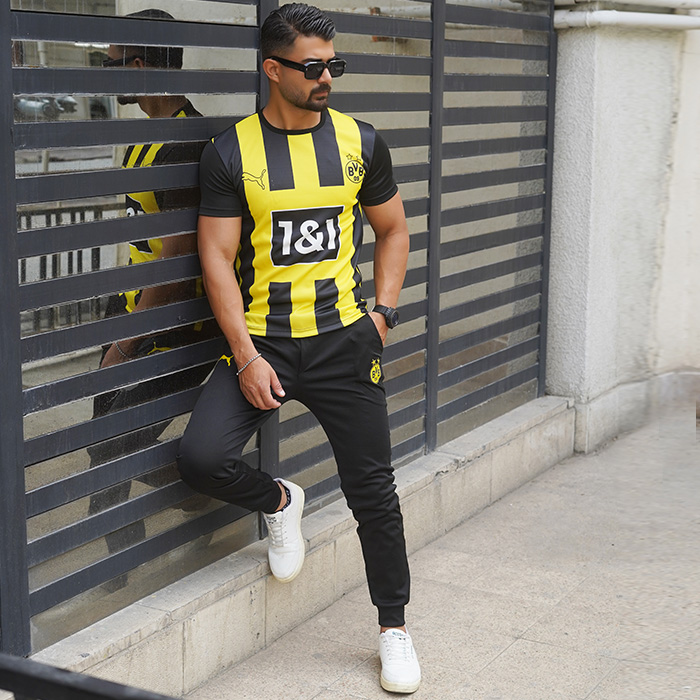 ست تیشرت شلوار دورتموند مردانه مدل 1.1