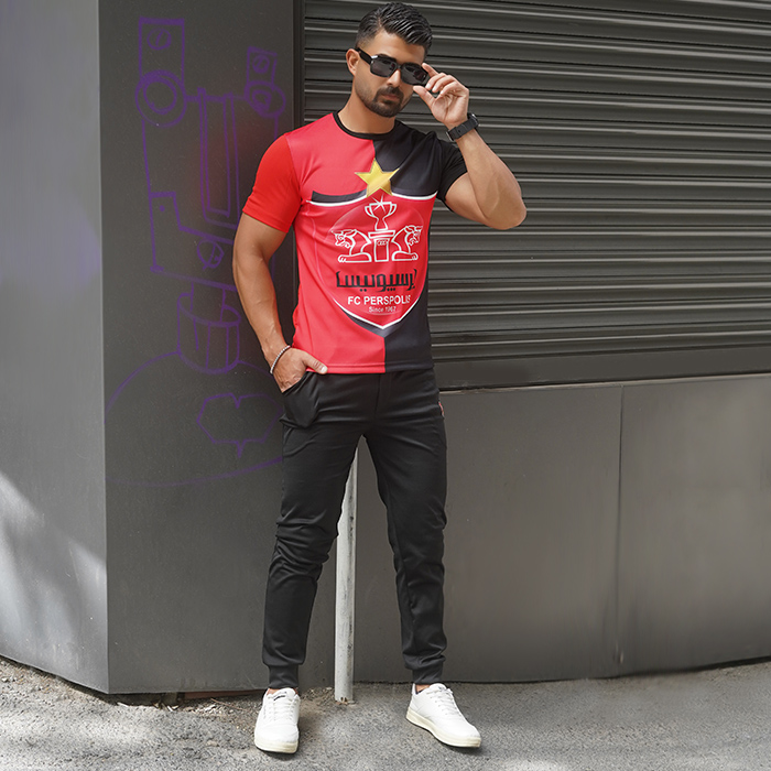 ست تیشرت شلوار پرسپولیس مردانه مدل Hero