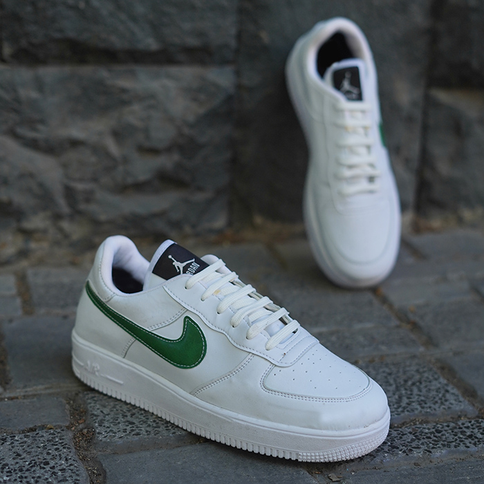 کفش Air Jordan مردانه سفید سبز مدل Raya