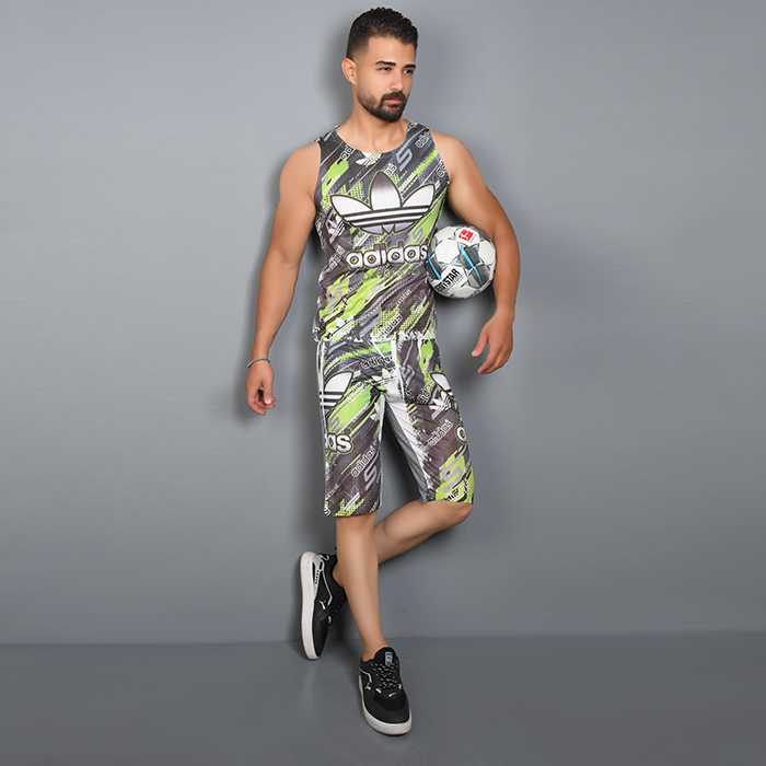 ست رکابی شلوارک مردانه مدل Unik