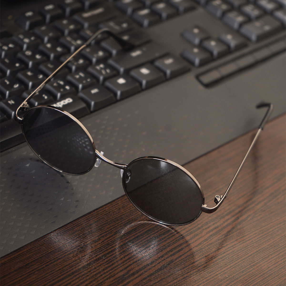 عینک مشکی مردانه مدل Harry Potter