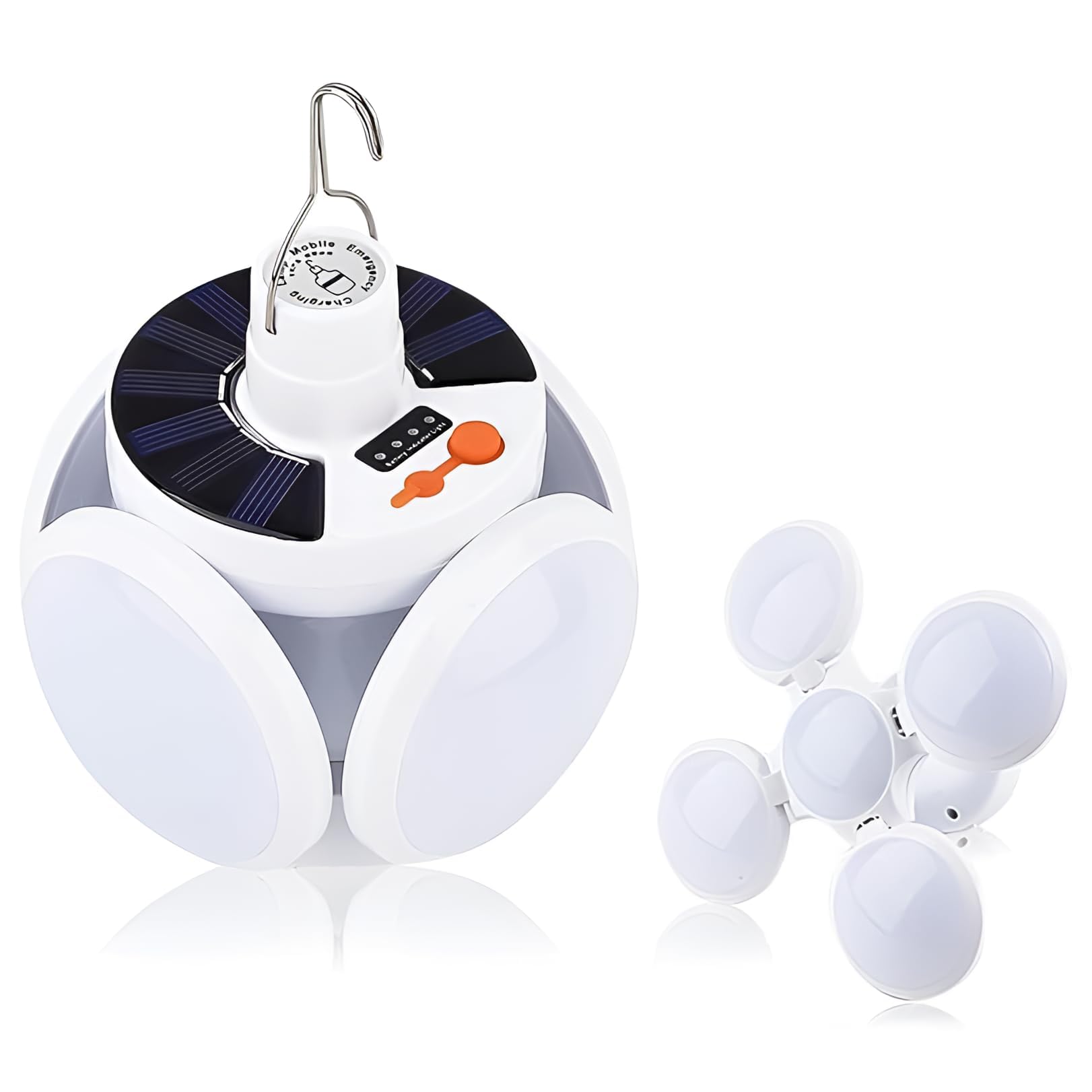 چراغ شارژی خورشیدی تاشو