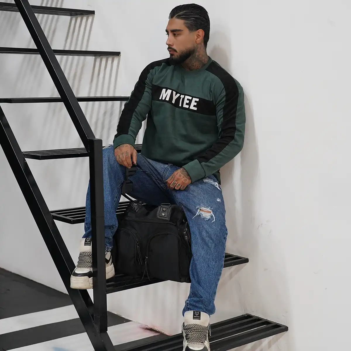 دورس مردانه سبزمشکی مدل MYTEE