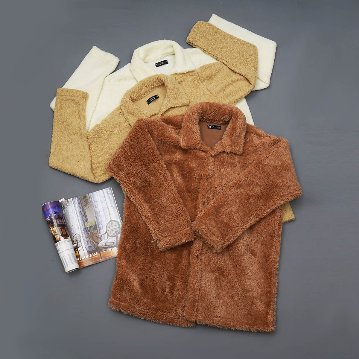 ژاکت مردانه کرم مدل TEDI