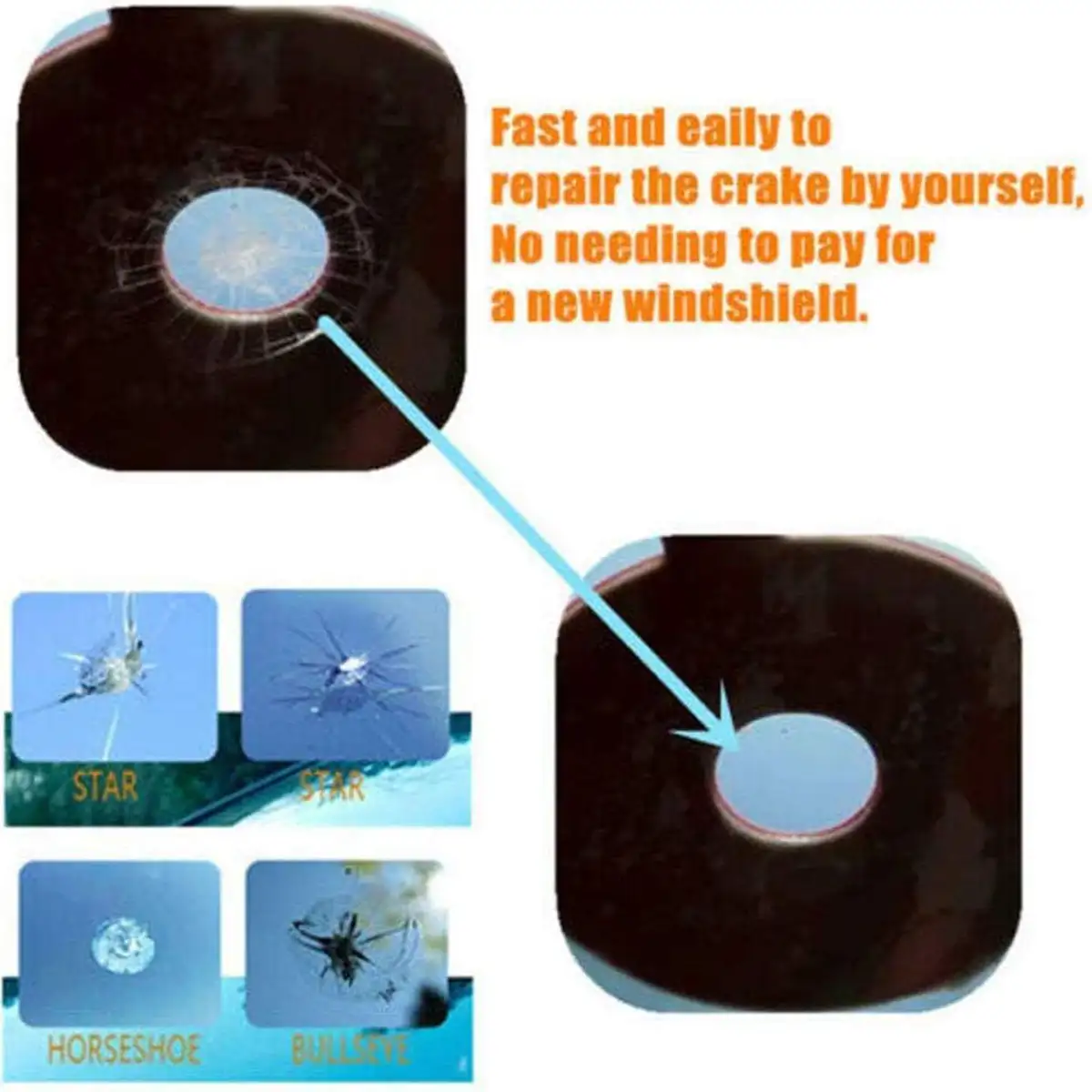 مایع رفع ترک شیشه