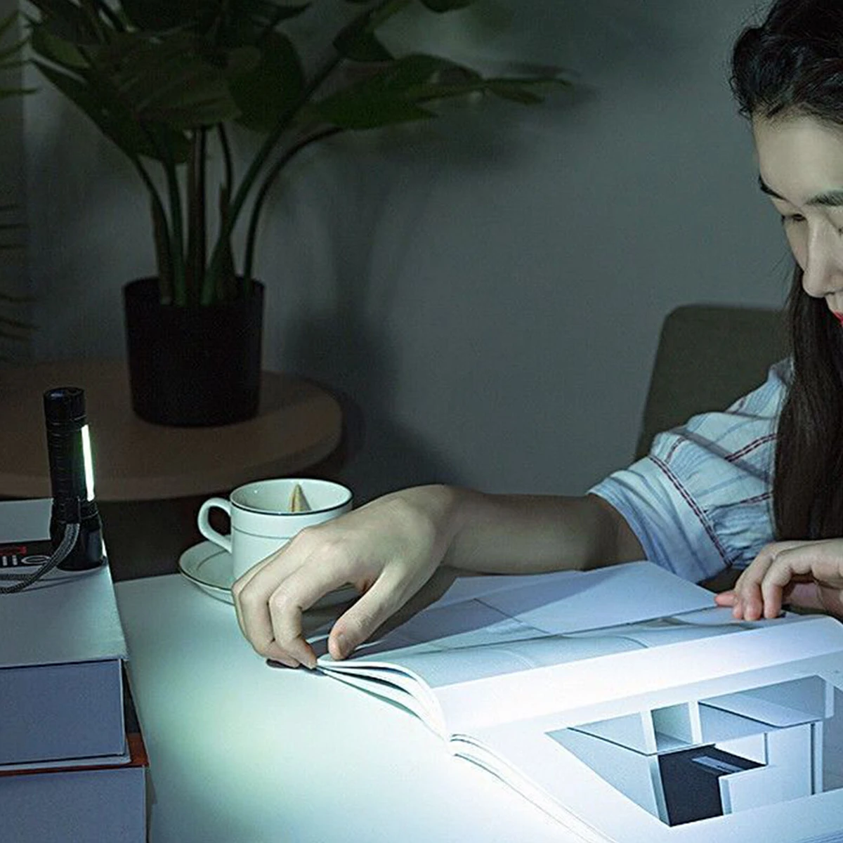 چراغ قوه پلیسی شارژی