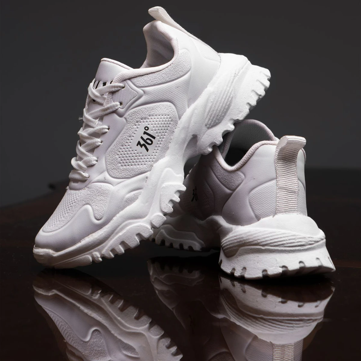 کفش ورزشی دخترانه361 سفید مدل BELLA