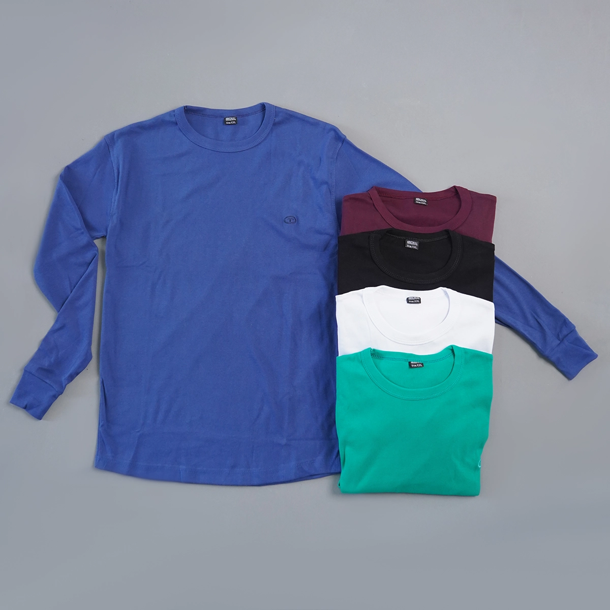 تیشرت مردانه آستین بلند سفید مدل Tom Tailor